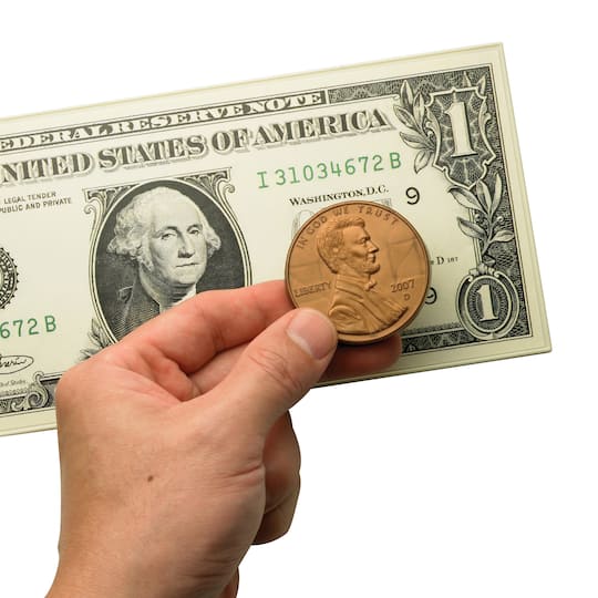 Big Money™ Magnetic Coins & Bills, 50 Pack